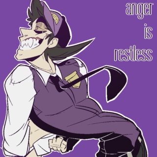 anger is restless