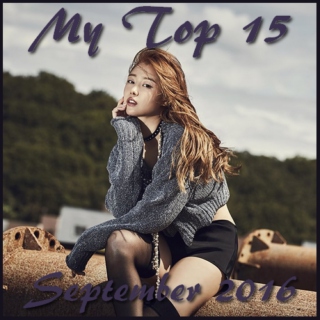  My Top 15 Kpop Songs: September 2016.