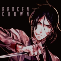 ♚ broken crown;