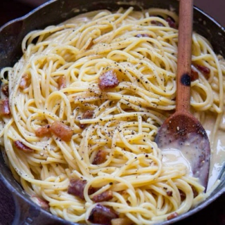 Spaghetti Alla Carbonara.