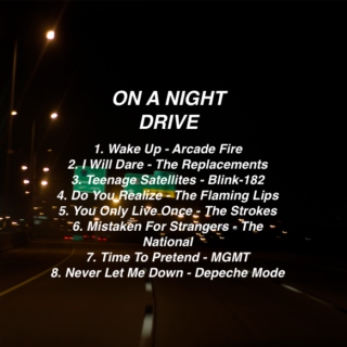 On a Night Drive 