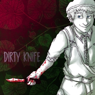 dirty knife