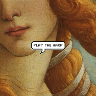 play the harp