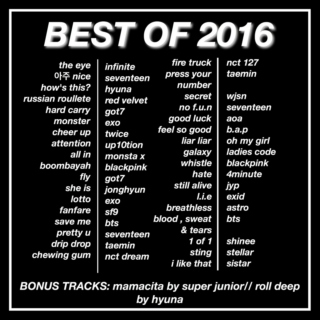 BEST OF 2016