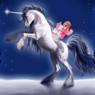 When Babies Ride Unicorns into Rainbows It Sounds Like This...