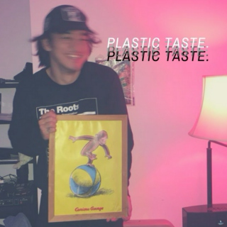 plastic taste.