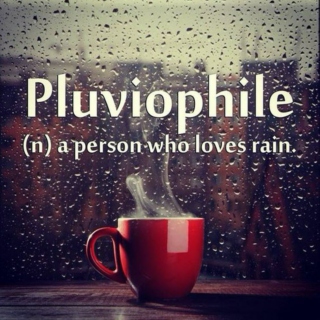 PLUVIOPHILE (Lover of Rainy Days)