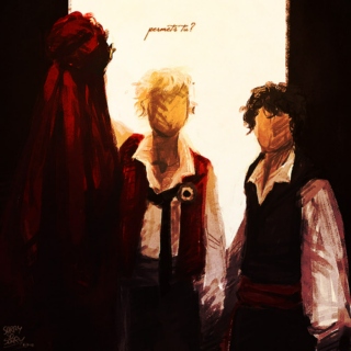 Enjolras and Grantaire 