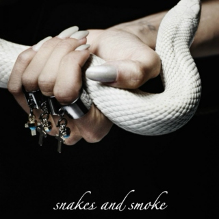 snakes and smoke