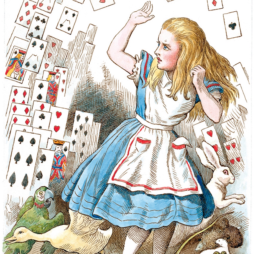 Алиса в стране чудес учебник
