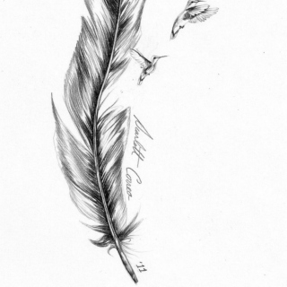 Like a feather in the wind