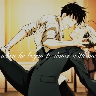 when he began to dance with me
