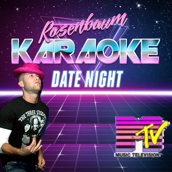 Michael Rosenbaum karaoke date night