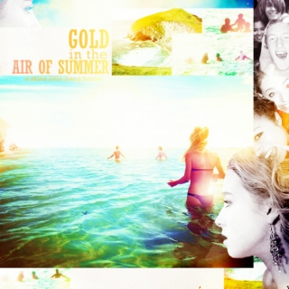 gold in the air of summer 