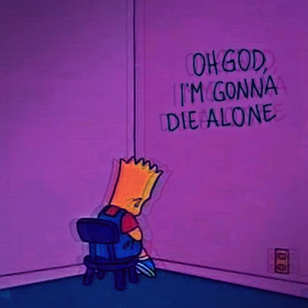 Why does this exist (sad boy Bart), Simpsonwave