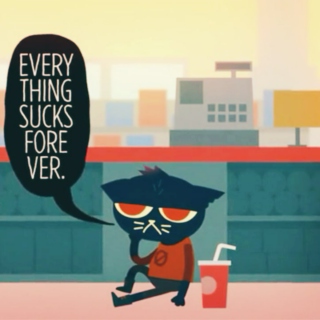 everything sucks forever  { a night in the woods mixtape }