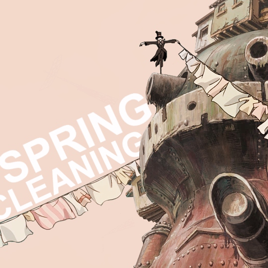 ❀ SPRING CLEANING
