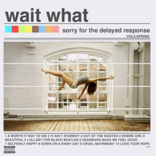 wait what - sorry for the delayed response (vol3:spring)