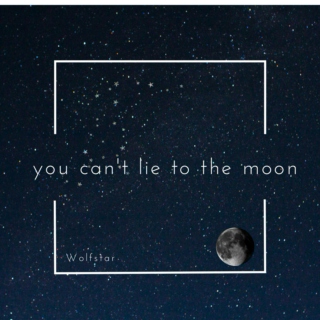 you can't lie to the moon