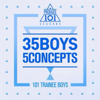 PRODUCE 101 Season 2 - 35 Boys 5 Concepts (FULL)