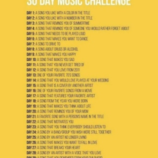 30 Day Music Challenge