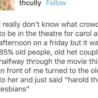 they're lesbians harold