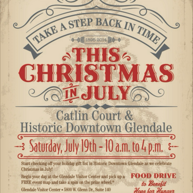 Christmas in July-Glendale Edition