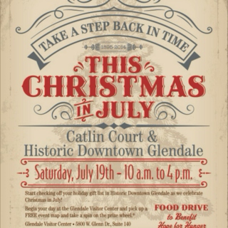 Christmas in July-Glendale Edition
