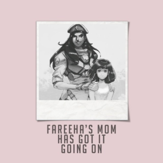 fareeha's mom has got it going on