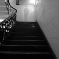 the ghost in the stairwell