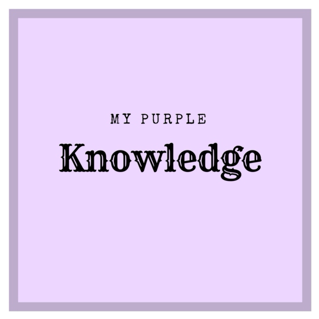 My Purple Knowledge