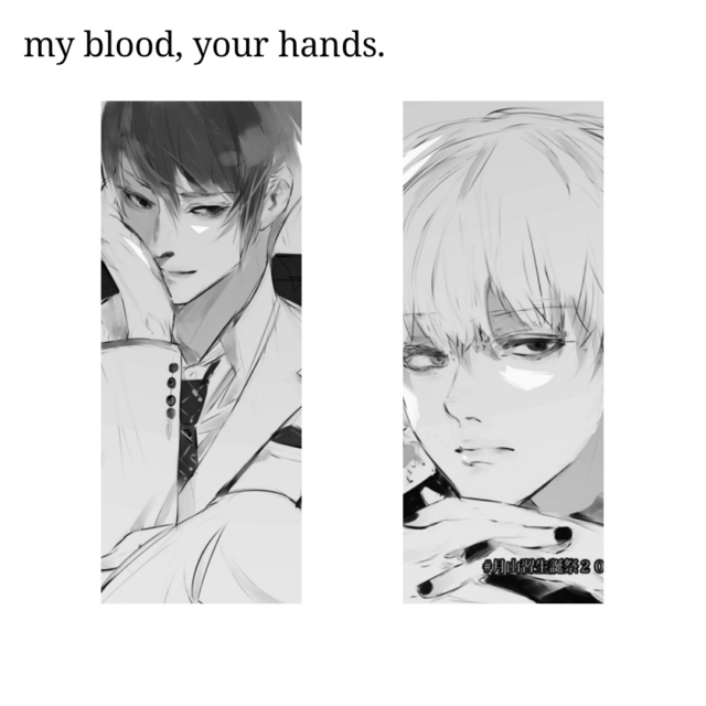 my blood, your hands