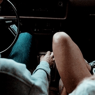"I wanna get lost and drive forever with you,talkin 'bout nothing,whatever, baby"