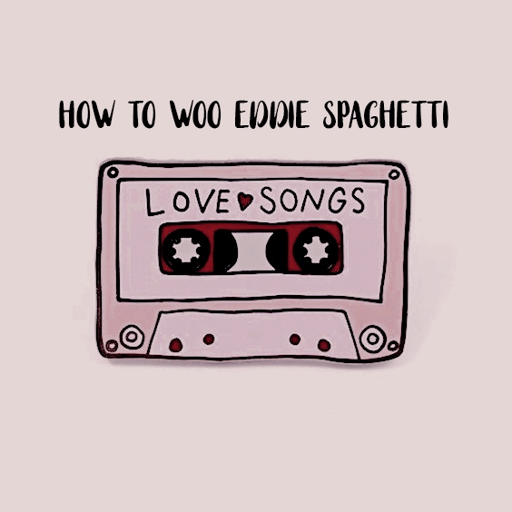 wooing eddie spaghetti ;