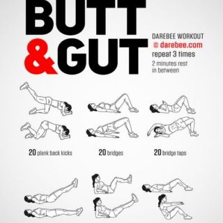 Butt & Gut Workout Mix