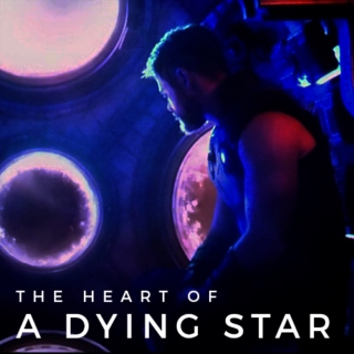 the heart of a dying star