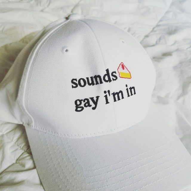 sounds gay, i'm in