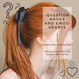 Question Marks & Emoji Hearts