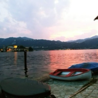 Quiet night at Orta lake