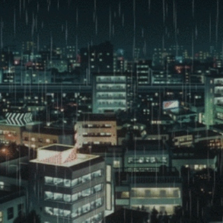 Tokyo in the rain