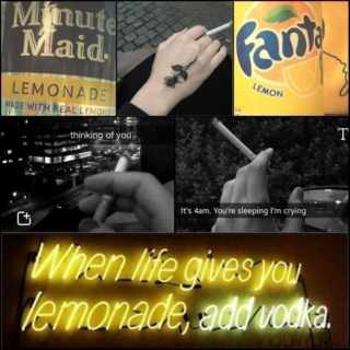 fresh lemonade & cigarettes