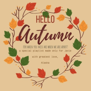 welcoming autumn