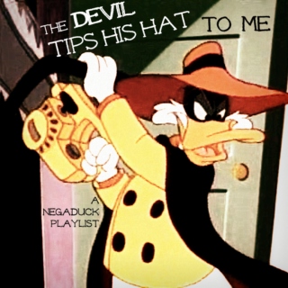 THE DEVIL TIPS HIS HAT TO ME