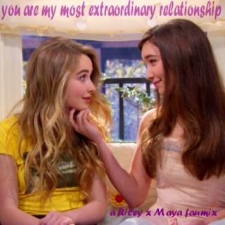you are my most extraordinary relationship