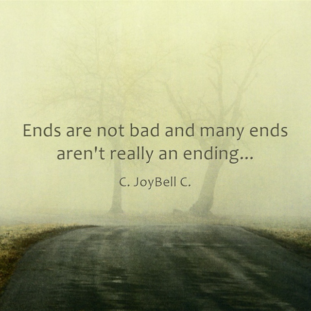 Ending at Endings That Don't Really End