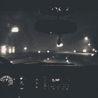 driving alone at night