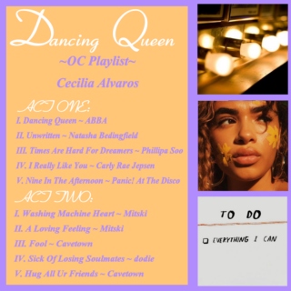 Dancing Queen ~ OC Playlist