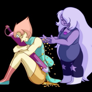 Hologram - Angsty Pearl/Amethyst Mix