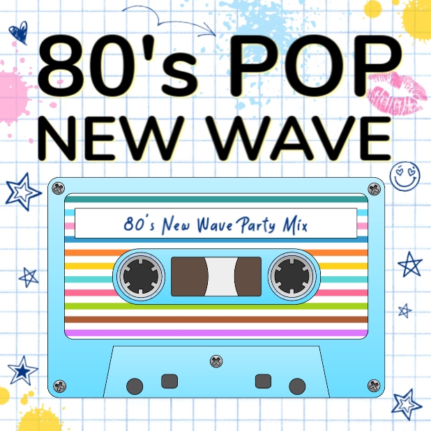 8tracks radio, 80s Pop New Wave (60 songs)
