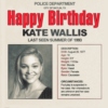 Happy Birthday Kate Wallis